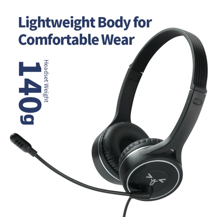 SOYTO SY-G30C Long Microphone Wired Noise Cancelling Ergonomic Gaming Headset, 3.5mm