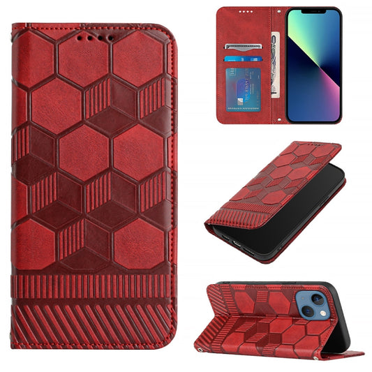 Football Texture Magnetic Leather Flip Phone Case, For iPhone 13 mini, For iPhone 13, For iPhone 13 Pro, For iPhone 13 Pro Max