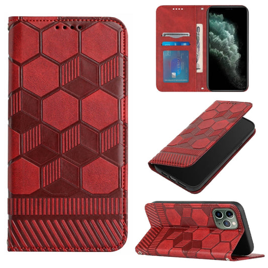 Football Texture Magnetic Leather Flip Phone Case, For iPhone 11 Pro, For iPhone 11 Pro Max, For iPhone SE 2022 / SE 2020 / 8 / 7