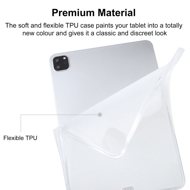 TPU Tablet Case, For iPad Pro 12.9 2022 / 2020 / 2021 / 2018, For iPad 10.2 2019 / 2020 / 2021, For iPad mini 6 / mini 2024, For iPad mini 2019 / mini 5, For iPad Pro 11 2022 / 2020 / 2021, For iPad Air 11 2024 / Air 2020 / 2022 10.9