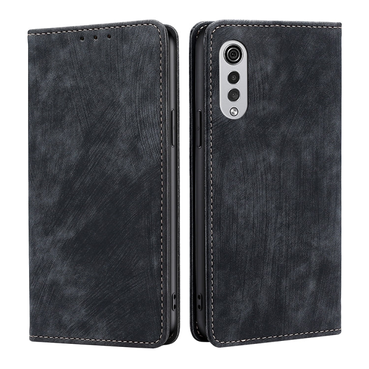 Anti-theft Brush Magnetic Leather Phone Case
