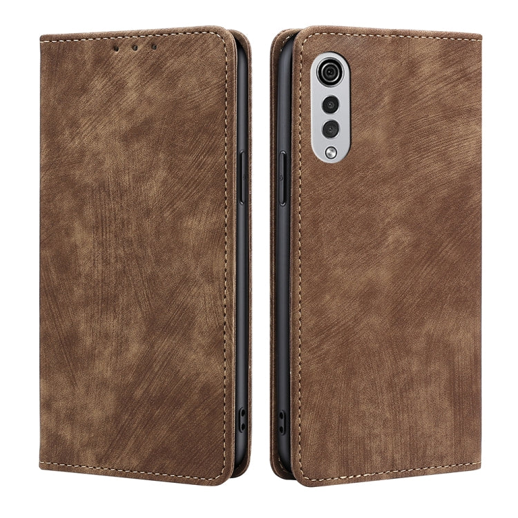 Anti-theft Brush Magnetic Leather Phone Case