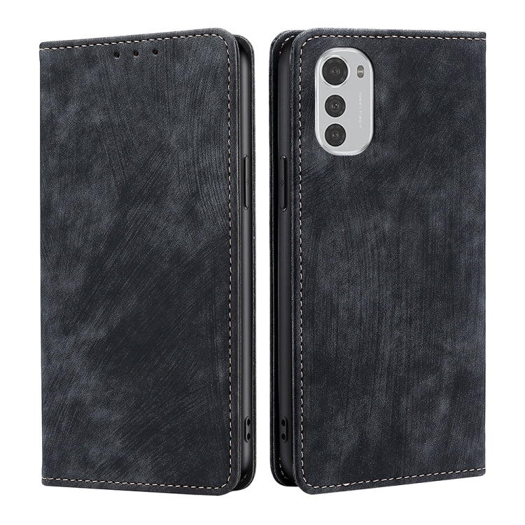 Anti-theft Brush Magnetic Leather Phone Case, For LG K52, For LG Velvet, For Motorola Moto E32 4G, For Motorola Edge 30, For Motorola Moto G 5G 2022, For Motorola Moto G Stylus/G Pro