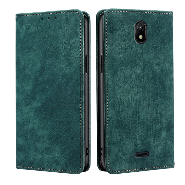 Anti-theft Brush Magnetic Leather Phone Case