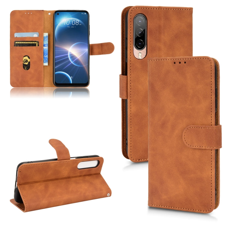 Skin Feel Magnetic Flip Leather Phone Case, For HTC Desire 22 Pro, For Realme C30, For Nokia C21 Plus