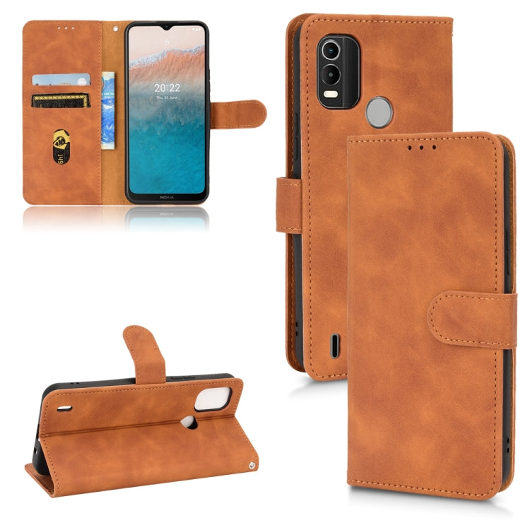 Skin Feel Magnetic Flip Leather Phone Case, For HTC Desire 22 Pro, For Realme C30, For Nokia C21 Plus