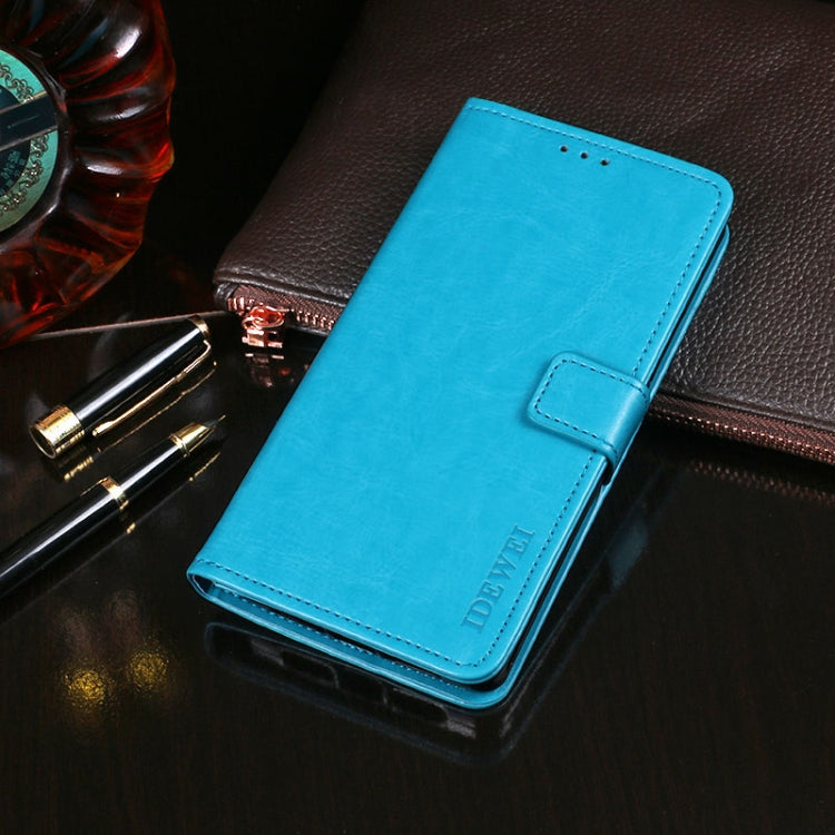 idewei Crazy Horse Texture Horizontal Flip Leather Case with Holder & Card Slots & Wallet, For Vivo IQOO 3, For Xiaomi Black Shark 3, For Alcatel 1S 2020, For Huawei P40 Lite E