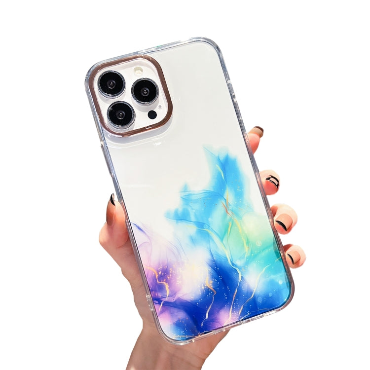 Gold Halo Marble Pattern Phone Case, For iPhone 11 Pro Max