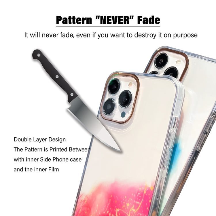 Gold Halo Marble Pattern Phone Case, For iPhone 11 Pro Max