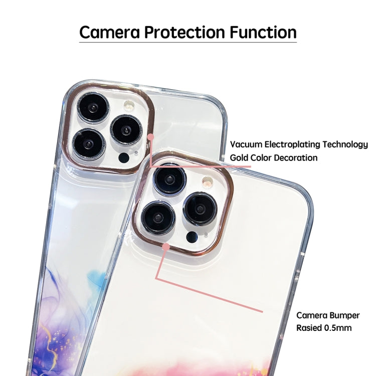 Gold Halo Marble Pattern Phone Case, For iPhone 11 Pro Max