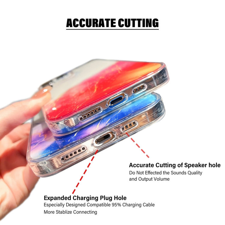 Gold Halo Marble Pattern Phone Case, For iPhone 11 Pro Max