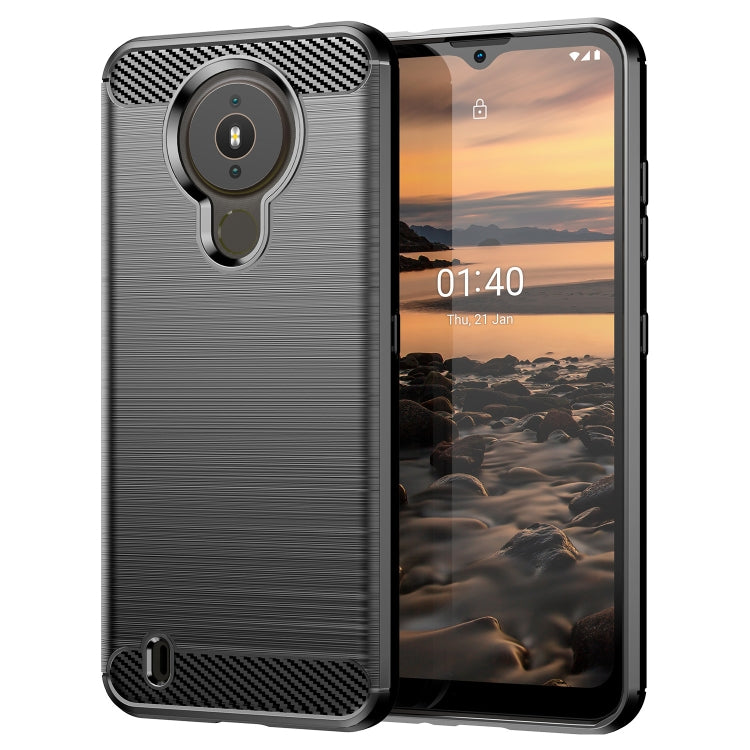 Brushed Texture Carbon Fiber TPU Phone Case, For Lenovo K12 / Motorola Moto E7, For Lenovo K13, For Nokia 2.4, For Nokia 3.4, For Nokia 5.4, For Nokia 1.4, For Nokia X10 / X20, For Nokia 6.3 / 6.4