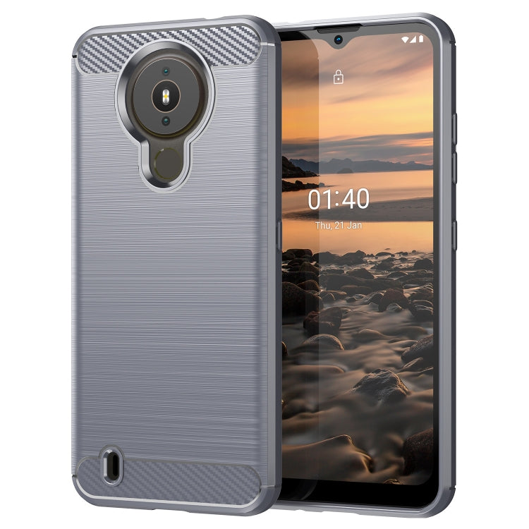 Brushed Texture Carbon Fiber TPU Phone Case, For Lenovo K12 / Motorola Moto E7, For Lenovo K13, For Nokia 2.4, For Nokia 3.4, For Nokia 5.4, For Nokia 1.4, For Nokia X10 / X20, For Nokia 6.3 / 6.4