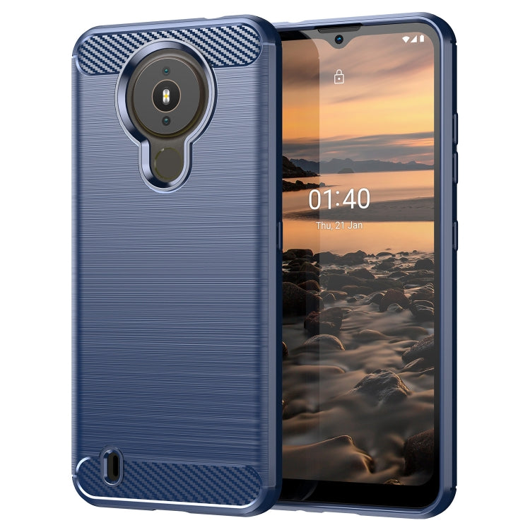 Brushed Texture Carbon Fiber TPU Phone Case, For Lenovo K12 / Motorola Moto E7, For Lenovo K13, For Nokia 2.4, For Nokia 3.4, For Nokia 5.4, For Nokia 1.4, For Nokia X10 / X20, For Nokia 6.3 / 6.4