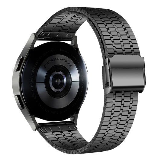 20mm Universal Seven-bead Stainless Steel Watch Band, 20mm