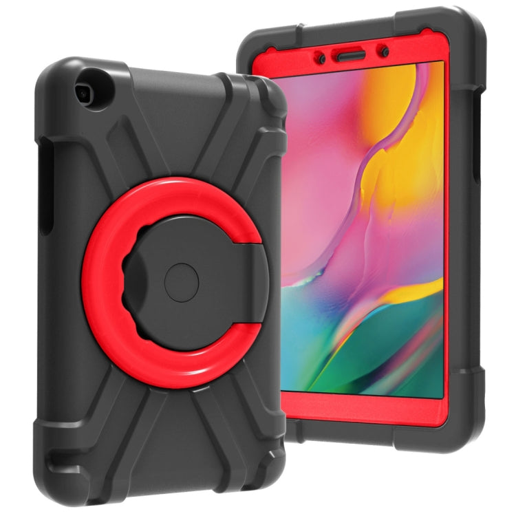 PC + Silicone Shockproof Combination Case with 360 Degree Rotating Holder & Handle, For iPad Pro 11 (2020), For Galaxy Tab A 8.0 (2019)