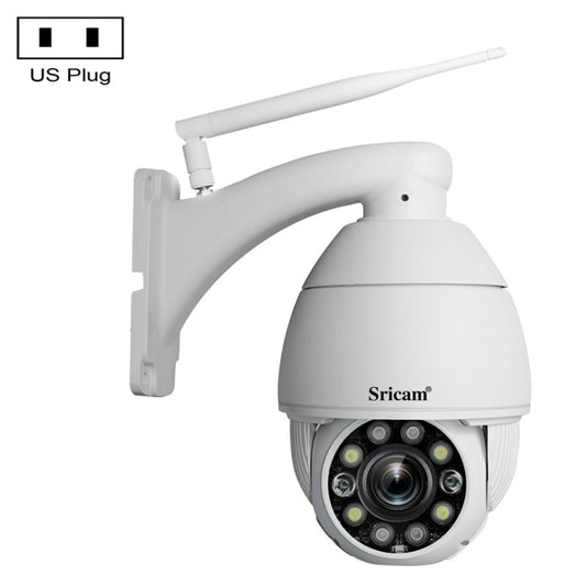 Sricam SP008C 5MP 10X Zoom IP66 Waterproof CCTV WiFi IP Camera Monitor, US Plug, EU Plug, UK Plug, AU Plug