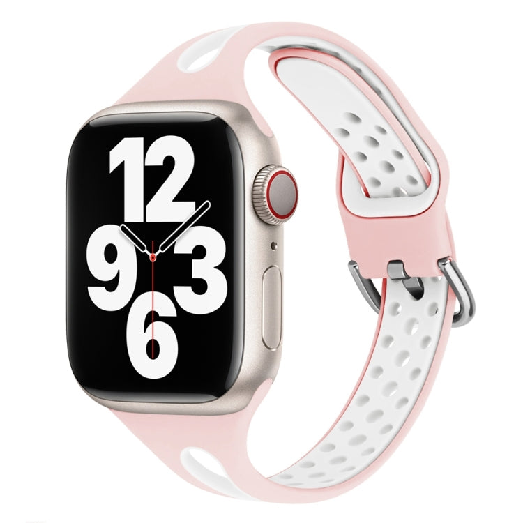 Water Drop Silicone Watch Band For Apple Watch Series, 7 41mm / 6&SE&5&4 40mm / 3&2&1 38mm, 7 45mm / 6&SE&5&4 44mm / 3&2&1 42mm