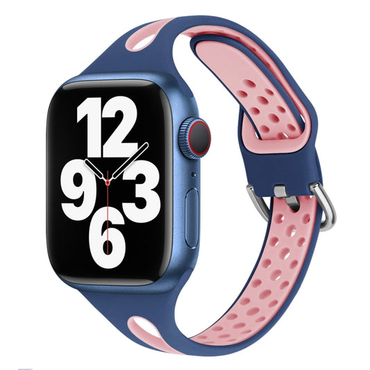 Water Drop Silicone Watch Band For Apple Watch Series, 7 41mm / 6&SE&5&4 40mm / 3&2&1 38mm, 7 45mm / 6&SE&5&4 44mm / 3&2&1 42mm