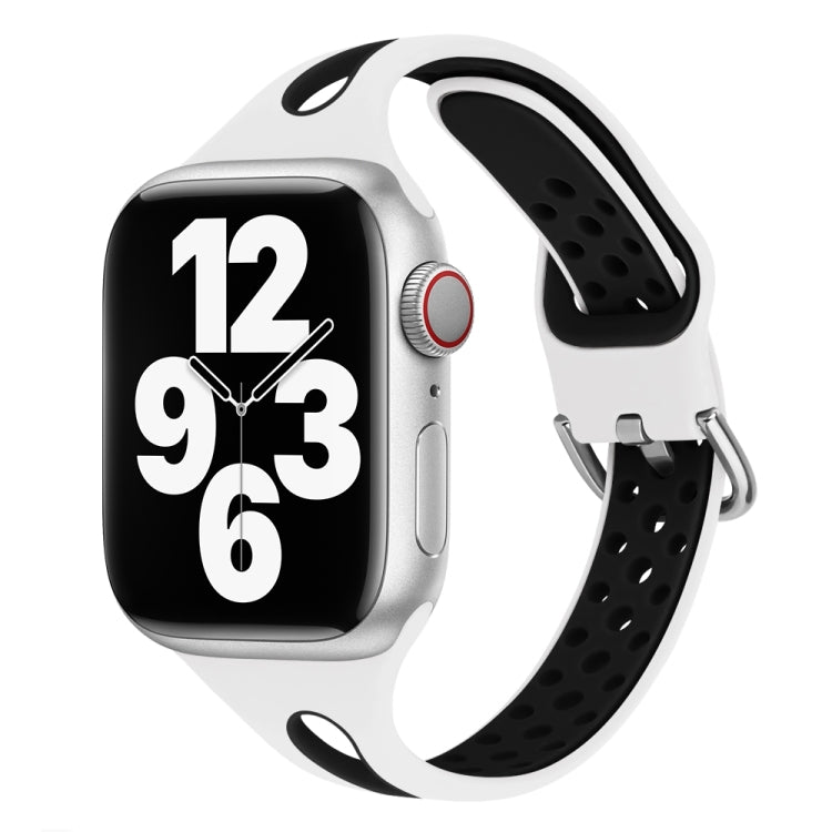 Water Drop Silicone Watch Band For Apple Watch Series, 7 41mm / 6&SE&5&4 40mm / 3&2&1 38mm, 7 45mm / 6&SE&5&4 44mm / 3&2&1 42mm
