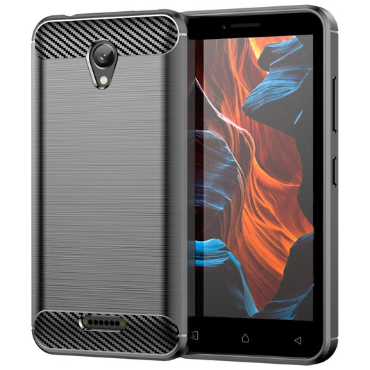 Brushed Texture Carbon Fiber TPU Phone Case, For Lenovo A1010, For Lenovo Vibe A Plus, For Lenovo Vibe B, For Lenovo Lemon K12, For Lenovo K14