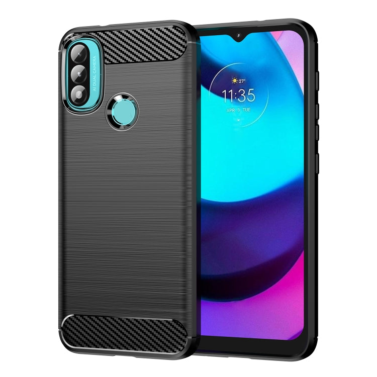 Brushed Texture Carbon Fiber TPU Phone Case, For Lenovo A1010, For Lenovo Vibe A Plus, For Lenovo Vibe B, For Lenovo K8 Note/K8 Note Lite, For Lenovo Phab2, For Lenovo Lemon K12, For Lenovo K14