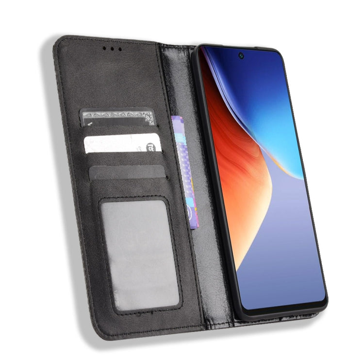 Magnetic Buckle Retro Texture Leather Phone Case, For Tecno Camon 19 Pro, For Tecno Camon 19, For Tecno Pova3, For Tecno Spark 9 Pro, For ASUS ROG Phone 6 / 6 Pro, For ASUS Zenfone 9, For Huawei nova Y90, For Cubot X50