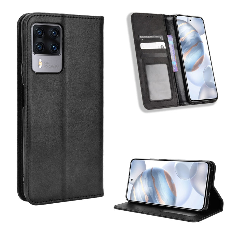 Magnetic Buckle Retro Texture Leather Phone Case, For Tecno Camon 19 Pro, For Tecno Camon 19, For Tecno Pova3, For Tecno Spark 9 Pro, For ASUS ROG Phone 6 / 6 Pro, For ASUS Zenfone 9, For Huawei nova Y90, For Cubot X50