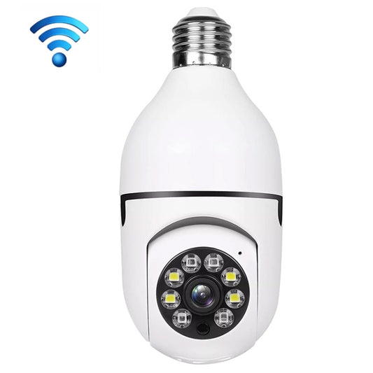 A6 2MP HD Light Bulb WiFi Camera Support Motion Detection/Two-way Audio/Night Vision/TF Card, With 32G Memory Card