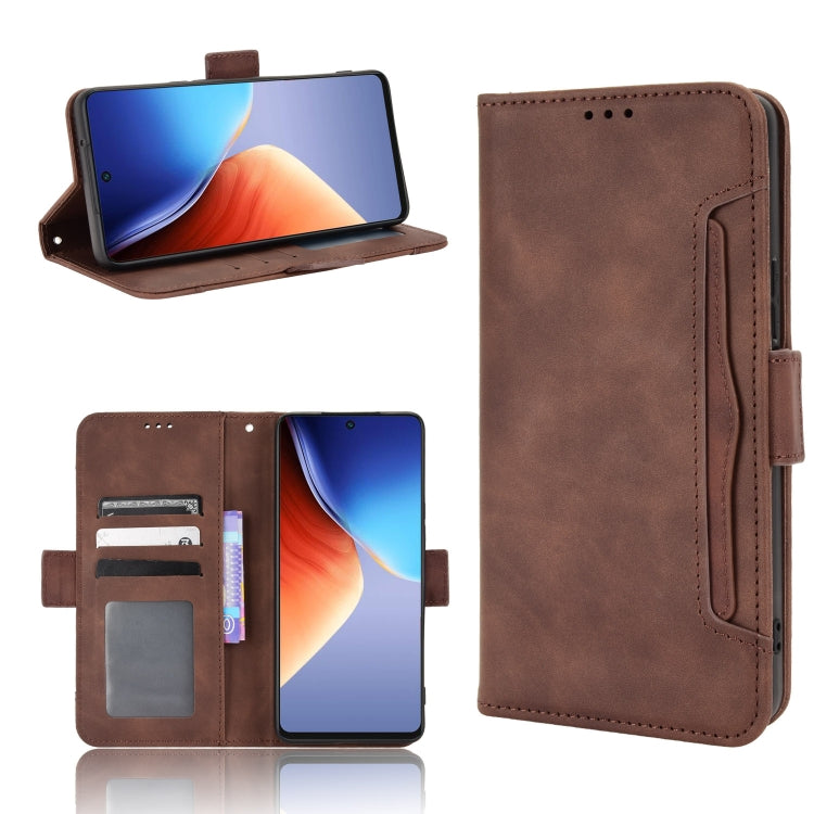 Skin Feel Calf Texture Card Slots Leather Phone Case, For vivo Y77 5G, For Infinix Note 12 G96, For Infinix Note 12 VIP, For Infinix Note 12i, For Tecno Camon 19 Pro, For Tecno Camon 19