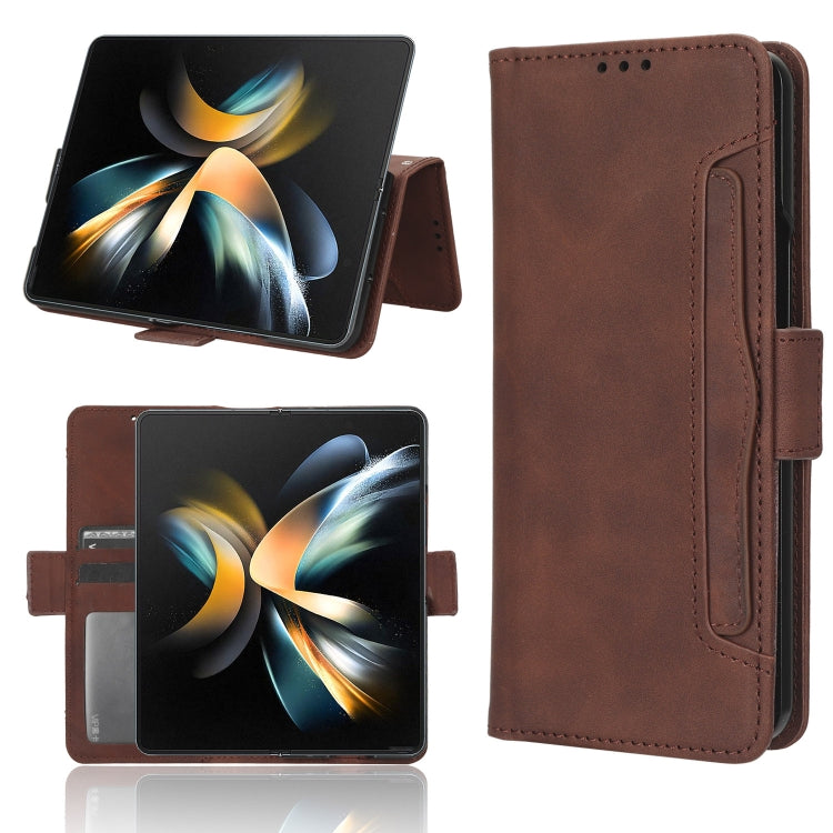 Skin Feel Calf Texture Card Slots Leather Phone Case