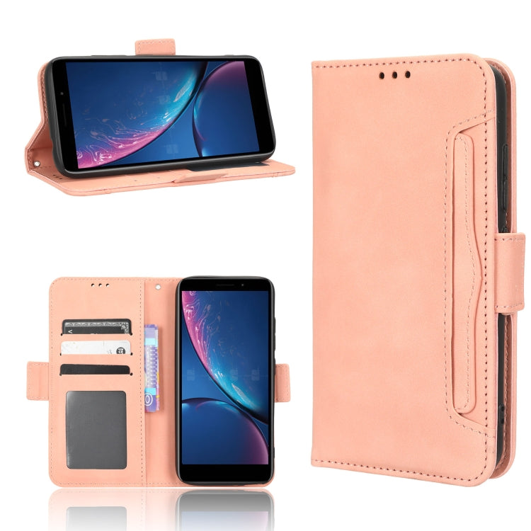 Skin Feel Calf Texture Card Slots Leather Phone Case