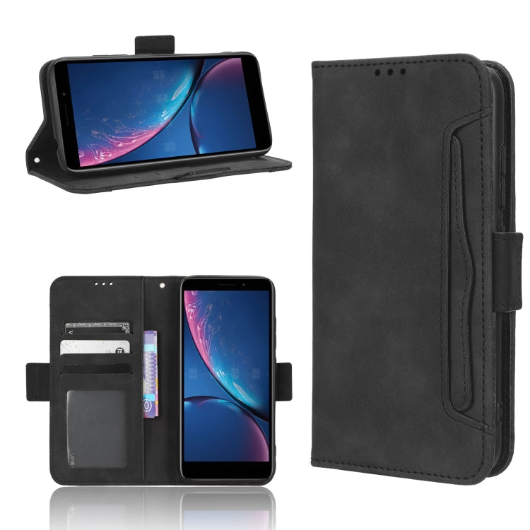 Skin Feel Calf Texture Card Slots Leather Phone Case