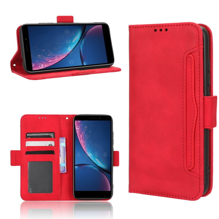 Skin Feel Calf Texture Card Slots Leather Phone Case
