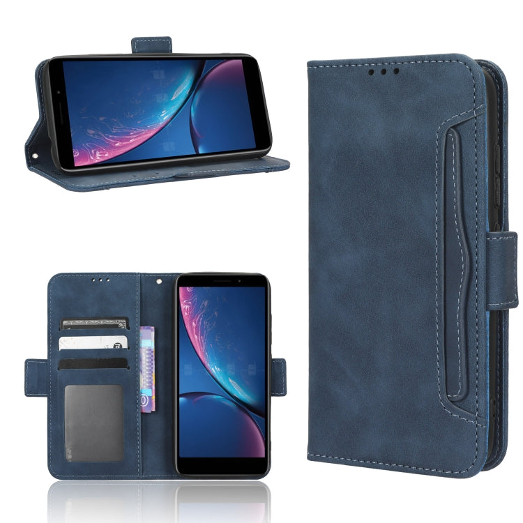 Skin Feel Calf Texture Card Slots Leather Phone Case