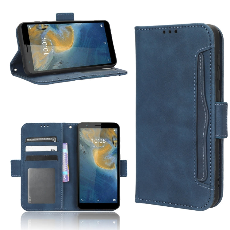 Skin Feel Calf Texture Card Slots Leather Phone Case