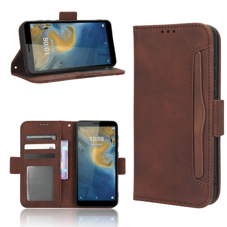Skin Feel Calf Texture Card Slots Leather Phone Case