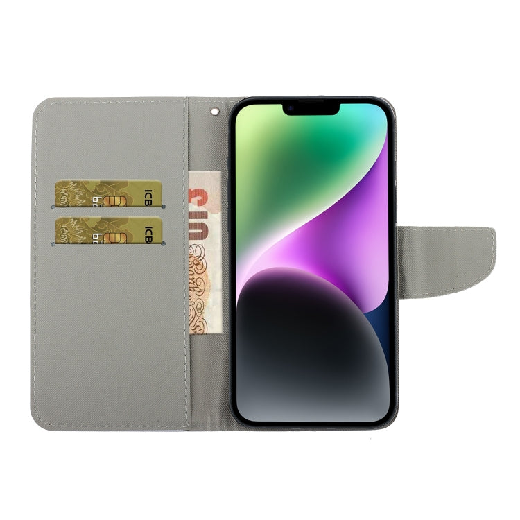 Colored Drawing Leather Phone Case, For iPhone 11 Pro Max