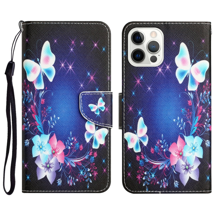 Colored Drawing Leather Phone Case, For iPhone 11 Pro Max