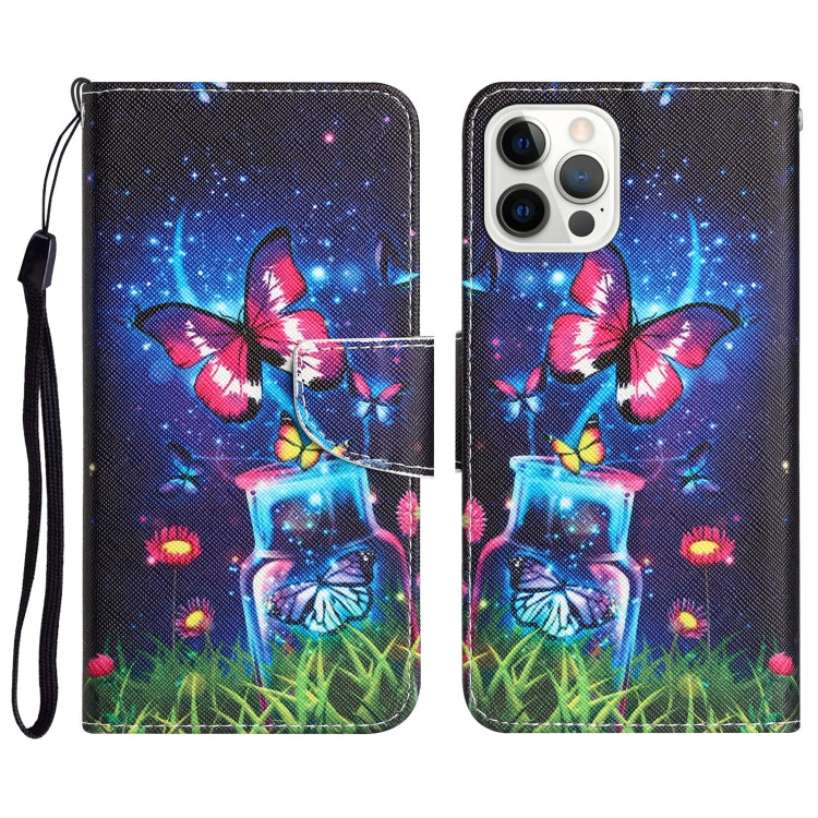 Colored Drawing Leather Phone Case, For iPhone 11 Pro Max