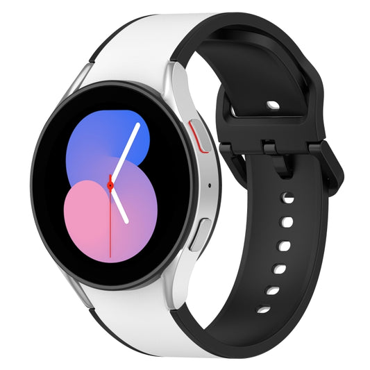 Two-color Silicone Watch Band, For Samsung Galaxy Watch5 Pro / Watch5