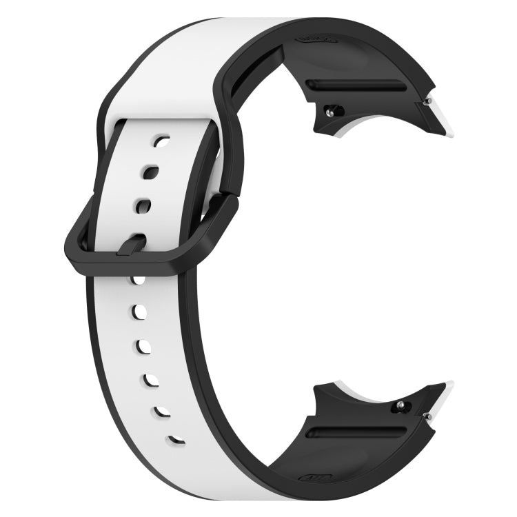 Two-color Silicone Watch Band, For Samsung Galaxy Watch5 Pro / Watch5