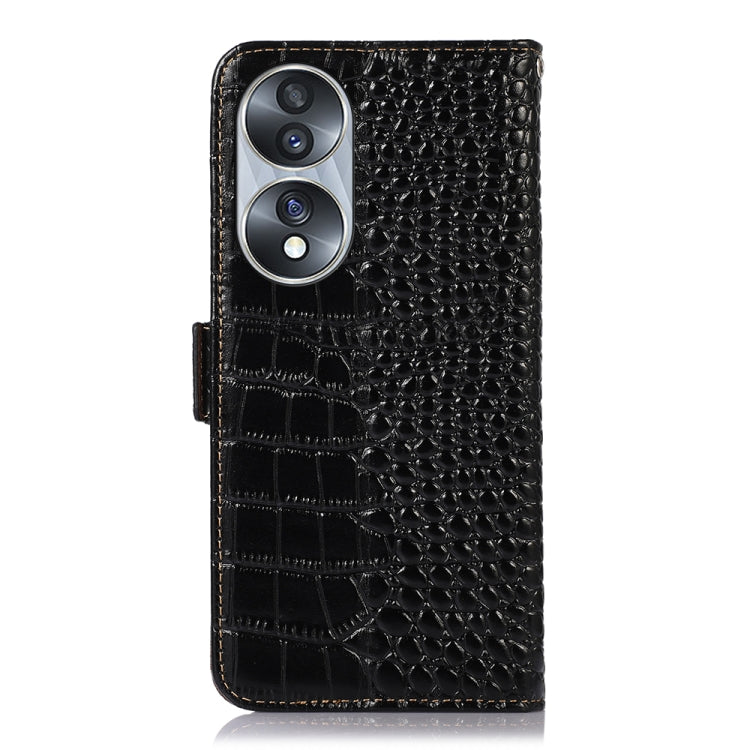 Crocodile Top Layer Cowhide Leather Phone Case, For Honor 70, For Motorola Edge 30 Lite / Edge 30 Neo, For Motorola Edge 2022, For Motorola Moto S30 Pro, For Motorola Moto X30 Pro 5G / Edge 30 Ultra 5G, For Nokia G400, For Sony Xperia 5 IV