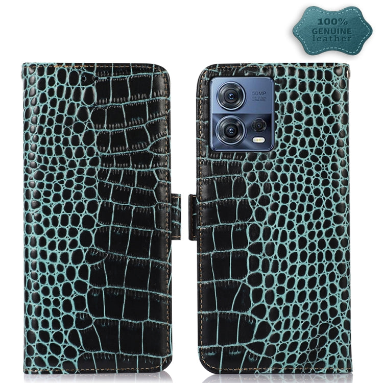 Crocodile Top Layer Cowhide Leather Phone Case, For Honor 70, For Motorola Edge 30 Lite / Edge 30 Neo, For Motorola Edge 2022, For Motorola Moto S30 Pro, For Motorola Moto X30 Pro 5G / Edge 30 Ultra 5G, For Nokia G400, For Sony Xperia 5 IV