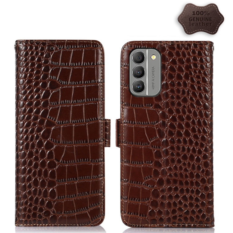 Crocodile Top Layer Cowhide Leather Phone Case, For Honor 70, For Motorola Edge 30 Lite / Edge 30 Neo, For Motorola Edge 2022, For Motorola Moto S30 Pro, For Motorola Moto X30 Pro 5G / Edge 30 Ultra 5G, For Nokia G400, For Sony Xperia 5 IV