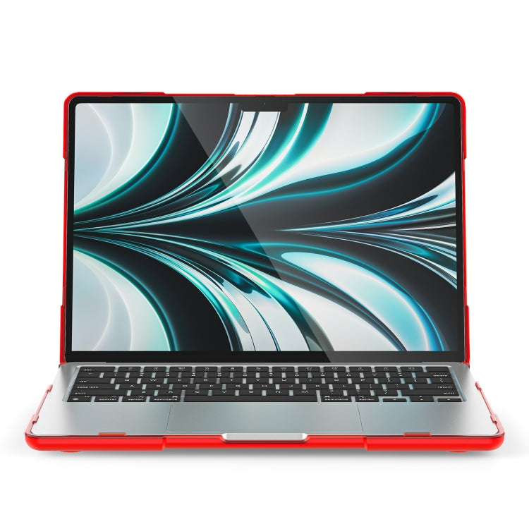 TPU + PC Two-color Anti-fall Laptop Protective Case, For MacBook Air 13.6 inch A2681 2022