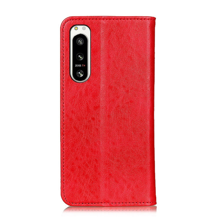 Magnetic Crazy Horse Texture Horizontal Flip Leather Case, For Sony Xperia 5 IV, For Samsung Galaxy A04 4G