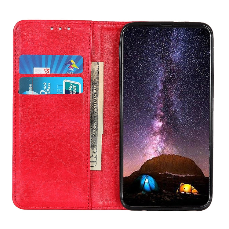 Magnetic Crazy Horse Texture Horizontal Flip Leather Case, For Sony Xperia 5 IV, For Samsung Galaxy A04 4G