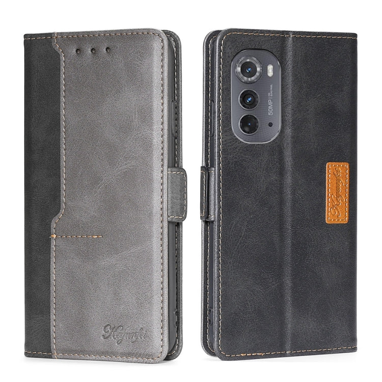 Contrast Color Side Buckle Leather Phone Case, For Motorola Edge 30 Neo, For Motorola Edge 2022, For Motorola Edge S30 Pro 5G/Edge 30 Fusion, For Motorola Edge X30 Pro 5G/Edge 30 Ultra, For Sony Xperia 5 IV