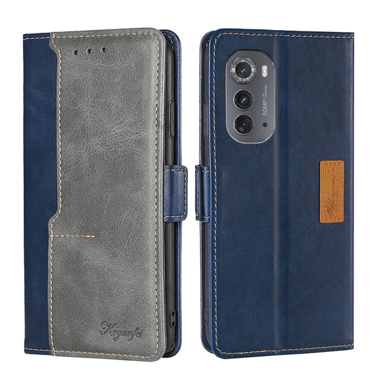 Contrast Color Side Buckle Leather Phone Case, For Motorola Edge 30 Neo, For Motorola Edge 2022, For Motorola Edge S30 Pro 5G/Edge 30 Fusion, For Motorola Edge X30 Pro 5G/Edge 30 Ultra, For Sony Xperia 5 IV